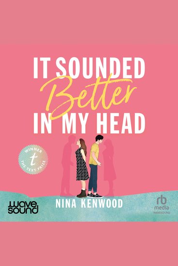 It Sounded Better in My Head - cover