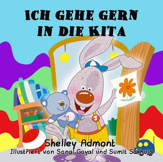 Ich gehe gern in die Kita - cover