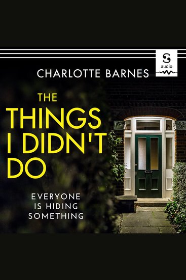 The Things I Didn't Do - cover