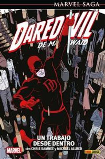 Marvel Saga Daredevil de Mark Waid 4 un trabajo desde dentro - cover