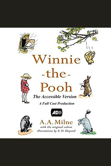 Winnie the Pooh - The Accessible Version - cover