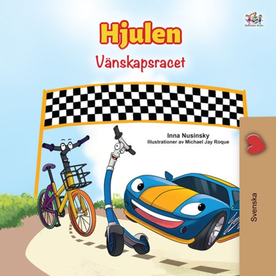 Hjulen Vänskapsracet - cover