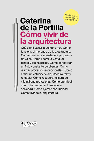 Cómo vivir de la arquitectura - cover
