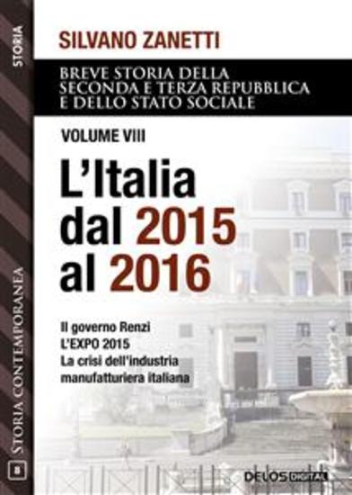 L'Italia dal 2015 al 2016 - cover