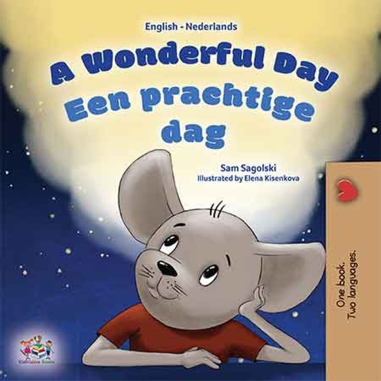 A Wonderful Day bEen prachtige dag! - English Dutch Bilingual Book for Children - cover