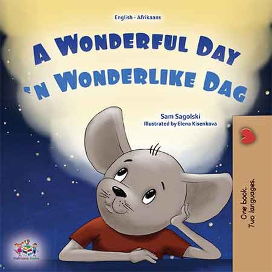 A Wonderful Day'n Wonderlike Dag - English Afrikaans Bilingual Book for Children - cover