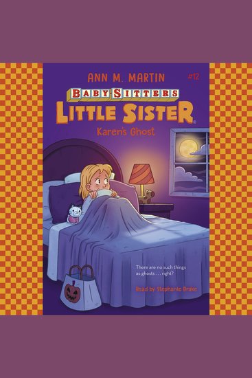 Karen's Ghost (Baby-Sitters Little Sister #12) - cover