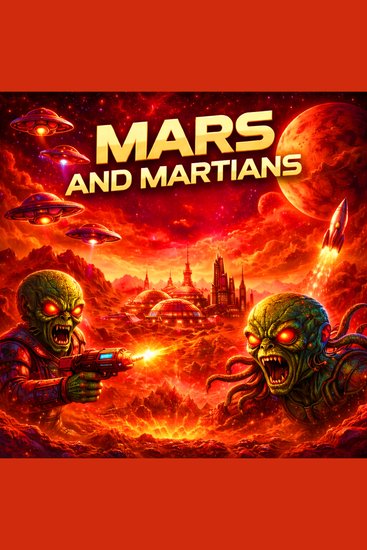 Mars and Martians and Nothing But Mars and Martians - Warriors Wanderers and Watchers: Martian Stories from the Golden Age - cover