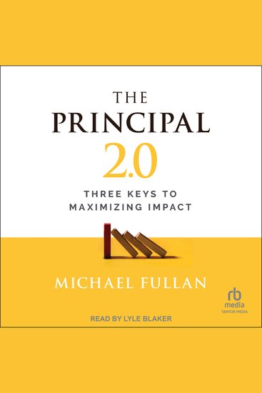 The Principal 20 - Three Keys to Maximizing Impact - cover