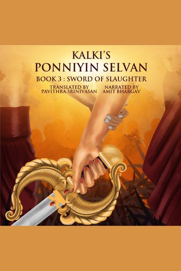 Ponniyin Selvan Book 3 : Sword of Slaughter - cover