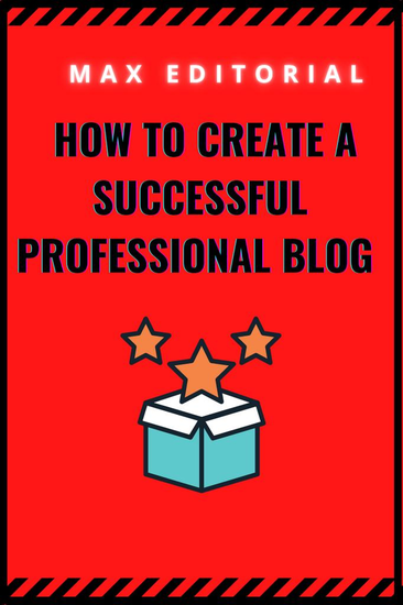 How to create a successful professional blog - cover