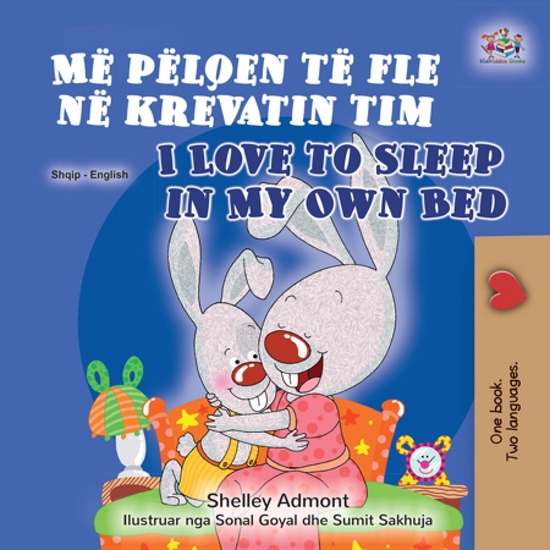 Më pëlqen të fle në krevatin tim I Love to Sleep in My Own Bed - cover