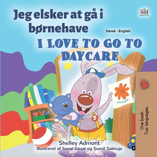 Jeg elsker at gå i børnehave I Love to Go to Daycare - cover