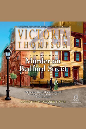 Murder on Bedford Street - cover