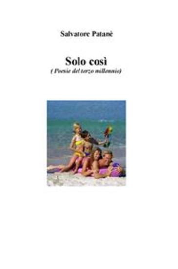 Solo cosi - cover