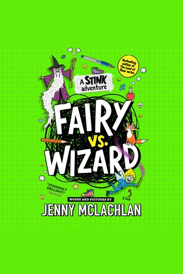 Stink: Fairy vs Wizard: A Stink Adventure - cover