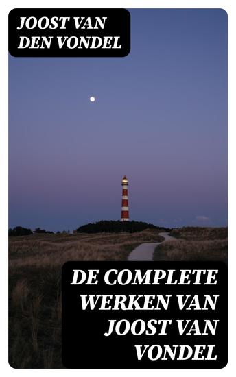 De complete werken van Joost van Vondel - cover