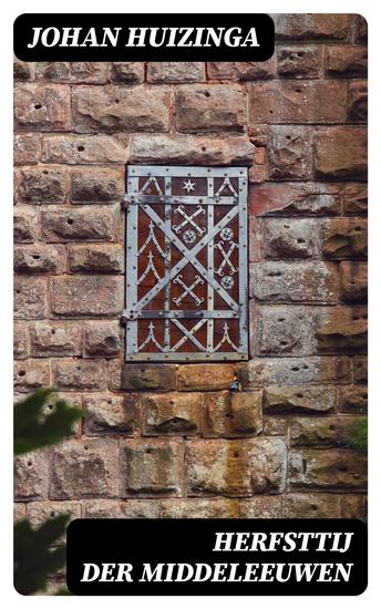 Herfsttij der Middeleeuwen - cover