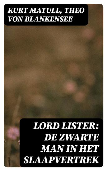 Lord Lister: De zwarte man in het slaapvertrek - cover