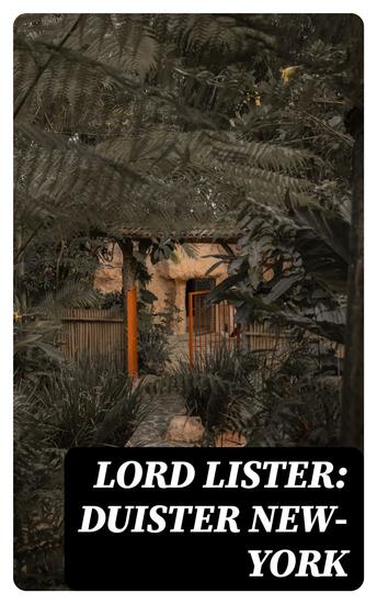 Lord Lister: Duister New-York - cover