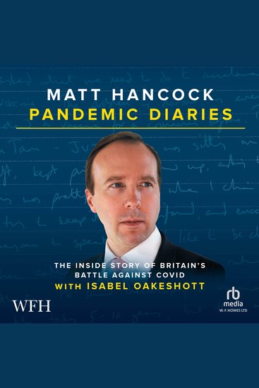 Pandemic Diaries - The inside story of Britain’s battle against Covid - cover