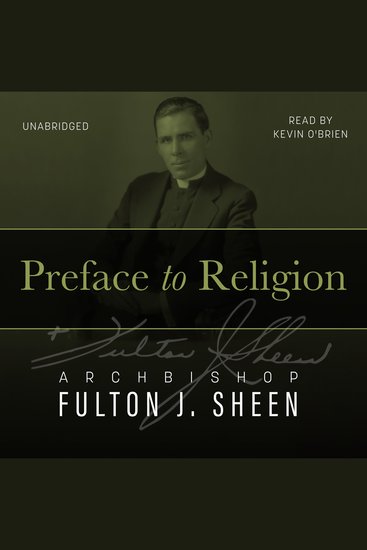 Preface to Religion - cover