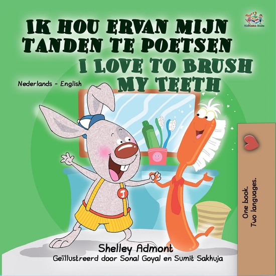 Ik hou ervan mijn tanden te poetsen I Love to Brush My Teeth - cover