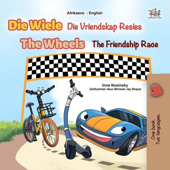 Die Wiele Die Vriendskap Resies The Wheels: The Friendship Race - cover