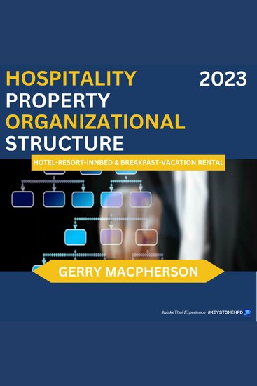 Setting Up A Hospitality Property Organizational Structure - 2023 - Hotel Resort Inn Bed & Breakfast Vacation Rentals - cover