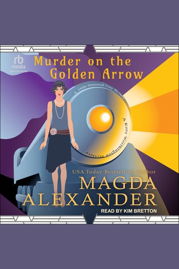 Murder on the Golden Arrow - A 1920s Historical Cozy Mystery - cover