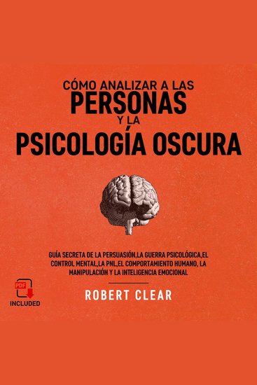 Cómo analizar a las personas y la psicología oscura - cover