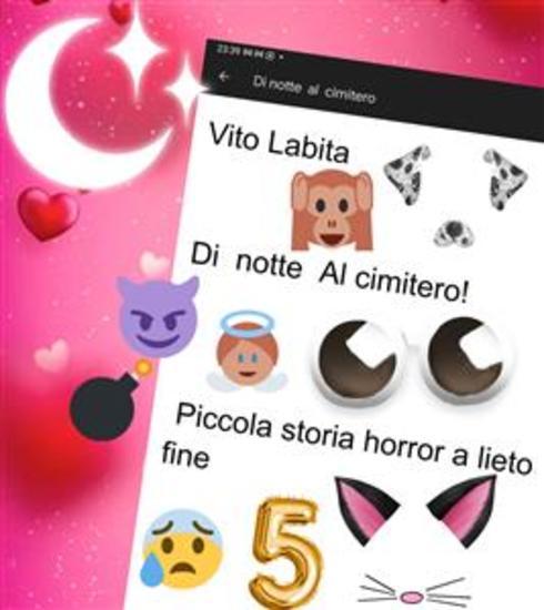 Di notte Al cimitero ! - Piccola storia horror a lieto fine - cover