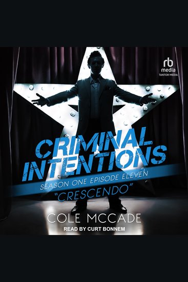 Criminal Intentions: Season One Episode Eleven - Crescendo - cover