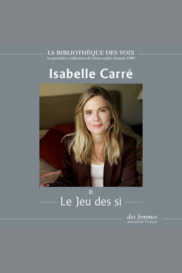 Jeu des si le - cover