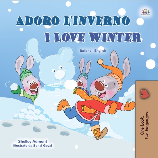 Adoro l’inverno I Love Winter - cover