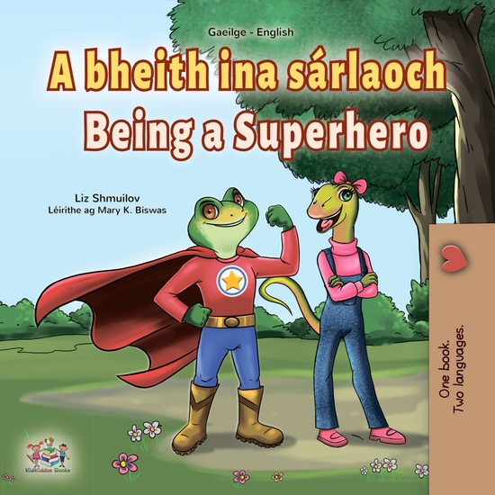 A bheith ina sárlaoch Being a Superhero - cover