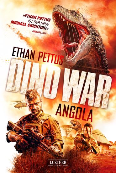 DINO WAR: ANGOLA - Thriller Abenteuer Horror - cover