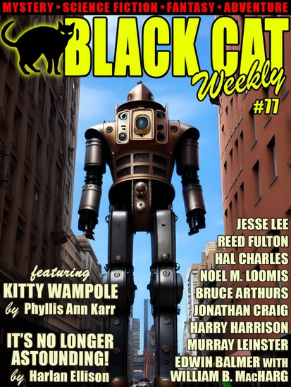 Black Cat Weekly #77 - cover