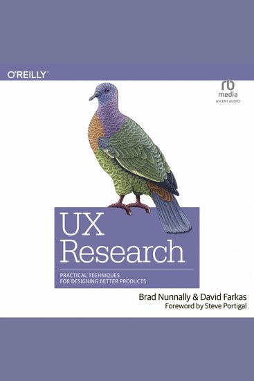 UX Research - Practical Techniques for Designing Better Products - cover