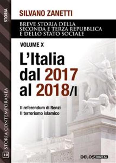 L'Italia dal 2017 al 2018 I - cover