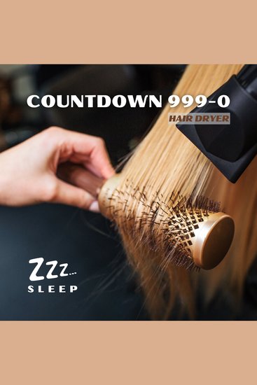 Countdown 999-0: Hair Dryer - cover