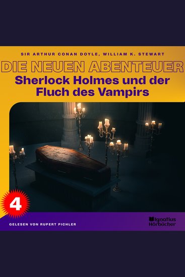 Sherlock Holmes und der Fluch des Vampirs (Die neuen Abenteuer Folge 4) - cover