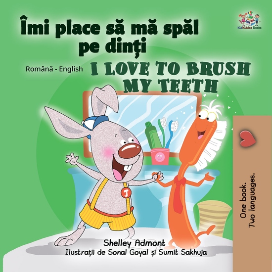 Îmi place să mă spăl pe dinți I Love to Brush My Teeth - cover