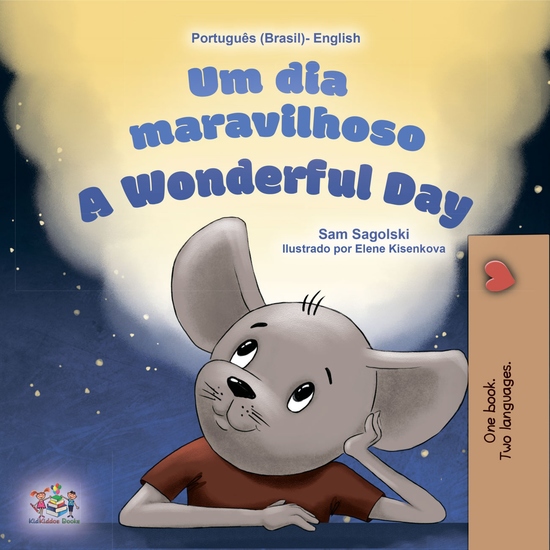 Um dia maravilhoso A Wonderful Day - cover