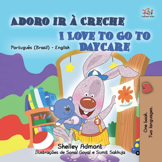 Adoro ir à Creche I Love to Go to Daycare - cover