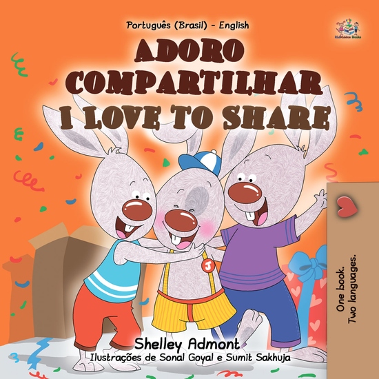 Adoro compartilhar I Love to Share - cover