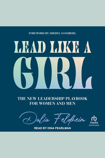 Lead Like a Girl - The New Leadership Playbook for Women and Men - cover