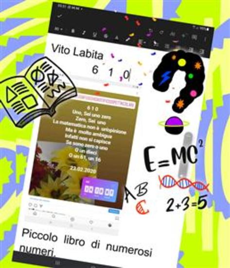 6 1 0 - Piccolo libro di numerosi numeri - cover