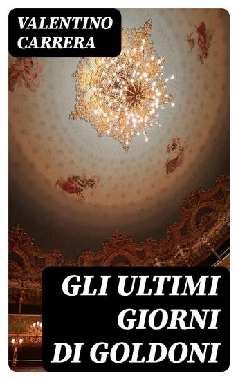 Gli ultimi giorni di Goldoni - cover