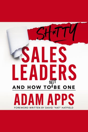 Shitty Sales Leaders - cover